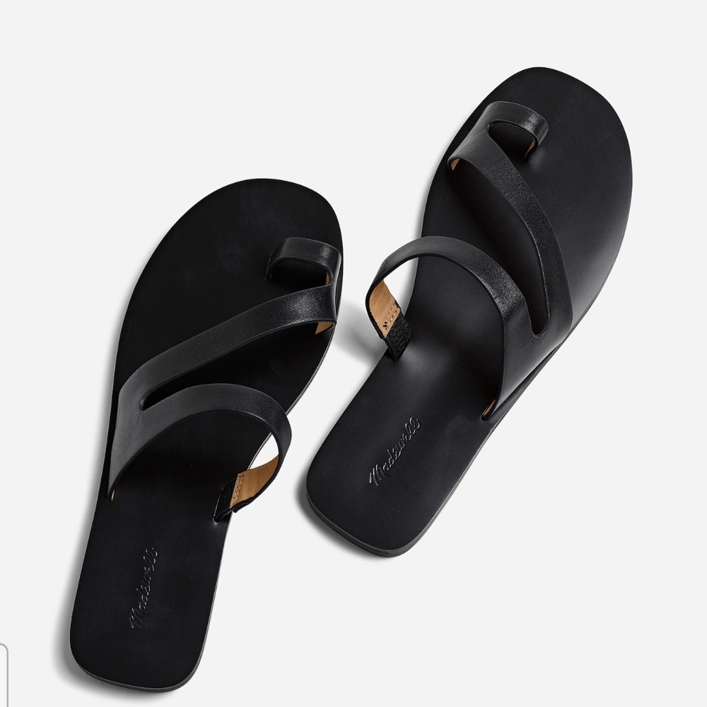 Madewell Gabi Assymetrical-Strap Sandal